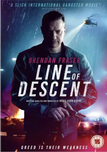 Line of Descent DVD 2020 Brendan Fraser, Batra DIR mafia crime action Film Movie Region 2 (Brand New)