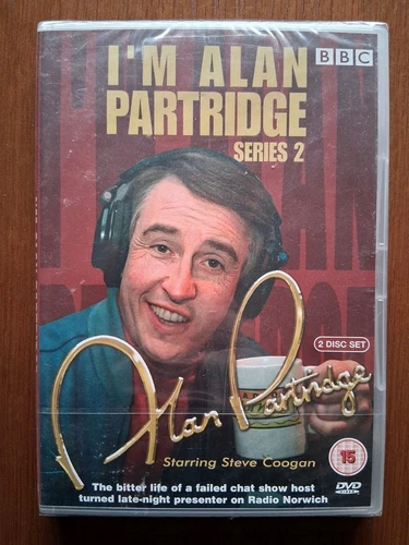 I'm Alan Partridge - Series 2 (DVD, 2003)-STEVE COOGAN--BBC-2 DISC Region 2 (Brand New)