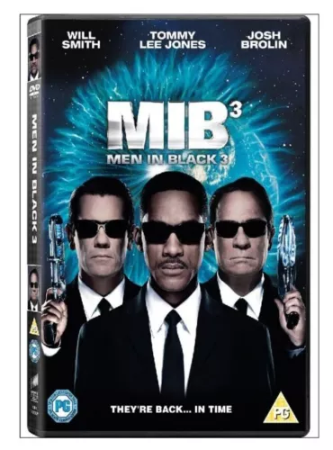 MEN IN BLACK 3 MIB 3 DVD NOT DAMAGED ARTWORK INSERT SWEDISH IMPORT Region 2 (Brand New)