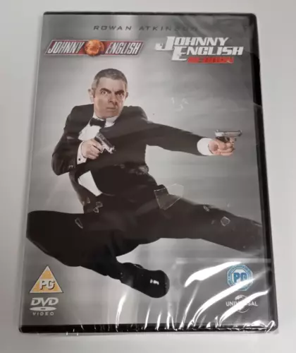 Johnny English/Johnny English Reborn [DVD] Region 2 (Brand New)