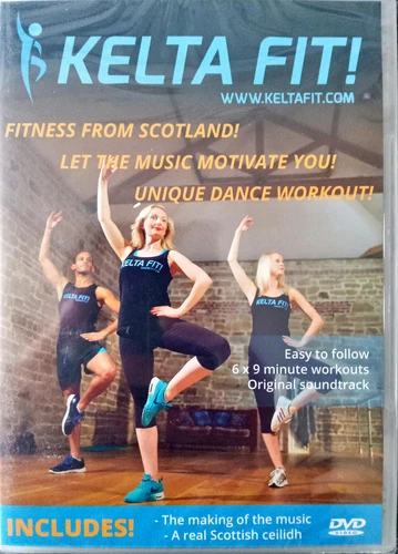 Kelta Fit! DVD Kelta Fit ! Fitness From Scotland Ceilidh Music Region 2 (Brand New)
