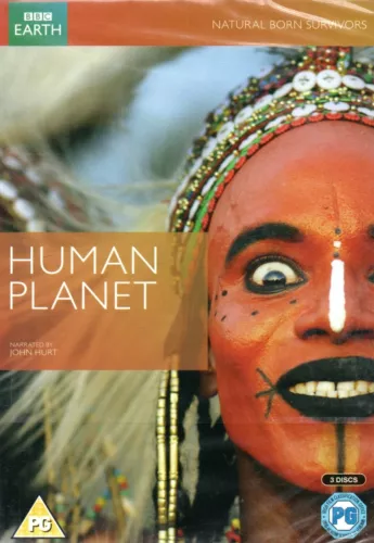 HUMAN PLANET - Natural Born Survivors - DVD BBC Earth TV Series Region 2 (Brand New)