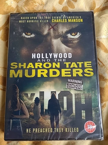 HOLLYWOOD AND THE SHARON TATE MURDERS EXPLICIT CONTENT 18 Region 2 (Brand New)