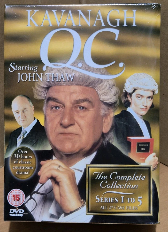- Kavanagh Q.C. - 1 2 3 4 5 DVD Complete Series Box Set Region 2 (Brand New)