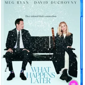 What Happens Later Blu-ray (2024) Meg Ryan cert 15 Brand New
