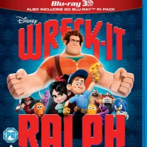 Wreck-it Ralph Blu-Ray (2013) Rich Moore cert PG 2 discs Brand New