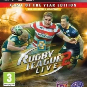 Alternative Software : Rugby League Live 2: Game of the Year Edition CD Initial Brand New