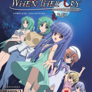 When They Cry - Rei: Season 3 Blu-ray (2019) Rika Nakase cert 15 Brand New