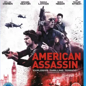 American Assassin Blu-ray (2018) Dylan O'Brien, Cuesta (DIR) cert 18 Brand New