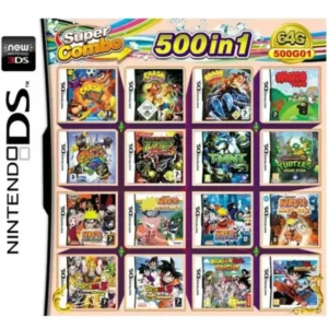500 in 1 Nintendo DS, 3DS, DS Lite Compilation Game Cartridge Video Games