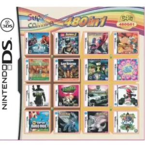 480 in 1 Nintendo DS, 3DS, DS Lite Compilation Game Cartridge Video Games