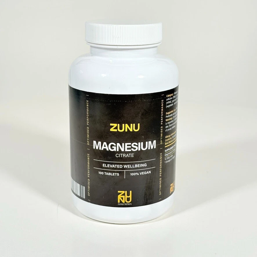 Zunu Magnesium Citrate 100 Tablet