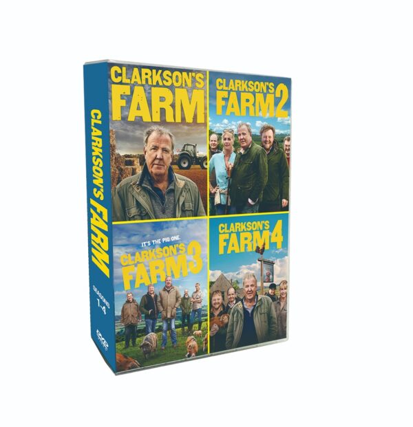 Clarkson's Farm: Season 1-4 DVD (8-Disc) New Box Set