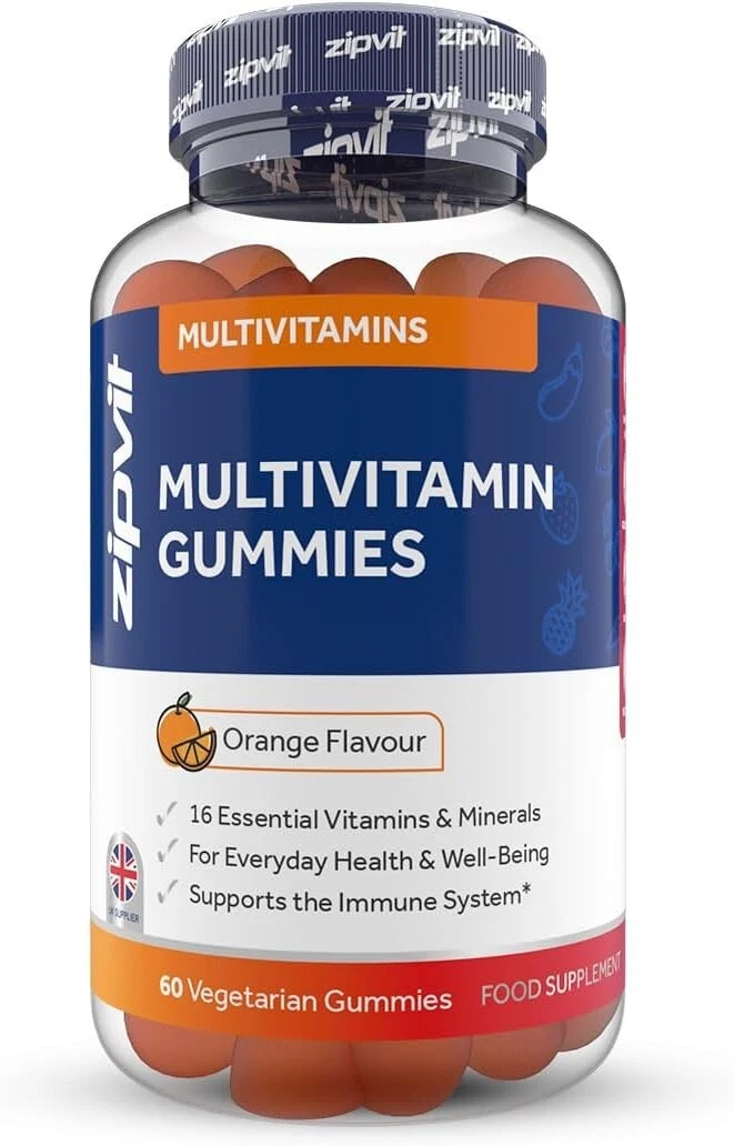 Zipvit Adults Multivitamin Gummies, 16 Essential Vitamins, For Daily Wellness