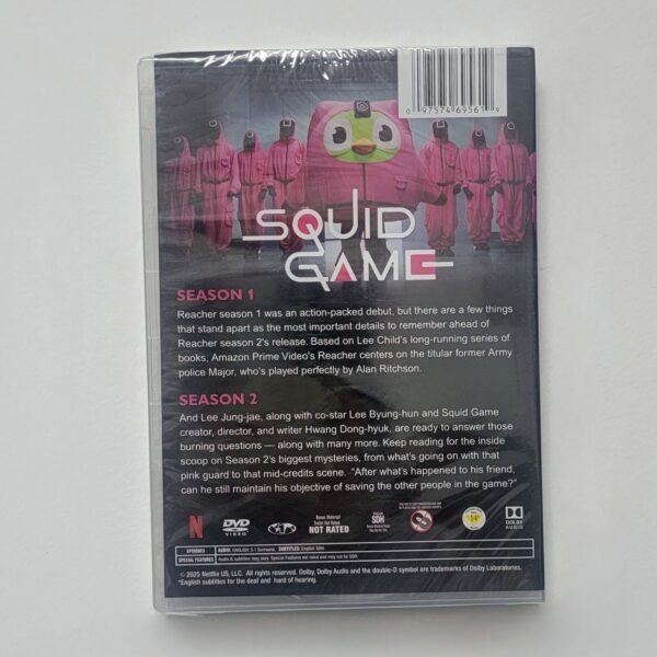 Squid Game season 1-2 (DVD 6-Disc) New - Image 2