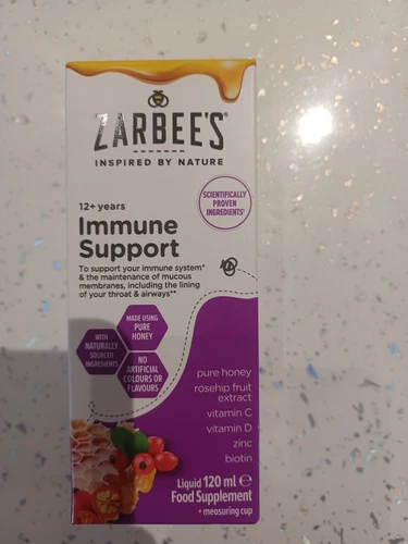 Zarbees's Immune Support Liquid with Multivitamin Adults