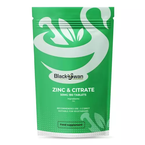 ZINC CITRATE 50mg x 180 Tablets HIGH STRENGTH IMMUNE Support blood sugar