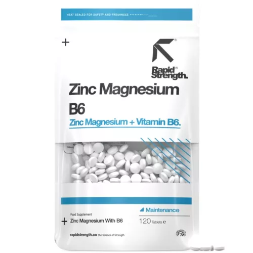Zinc Magnesium with Vitamin B6 Tablets Testosterone Muscle Function Recovery