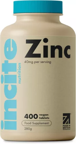 Zinc 40mg | 400 Premium Zinc Tablets Over 12 Month’s Supply , Maximum Strength