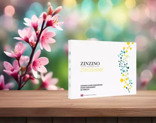 Zinzino Zinoshine+ Vitamin D & Magnesium For Healthy Bones And Fatigue