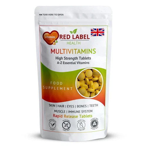 Daily Multi Vitamins 60 Tablets A-Z Essential Vitamins High Strength Tablets