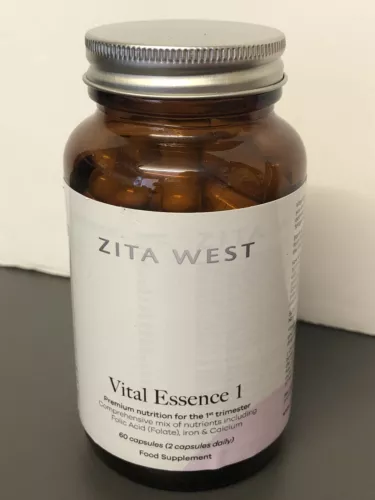ZITA WEST Vital Essence 1 First Trimester Vitamins & Minerals 60 Capsules.