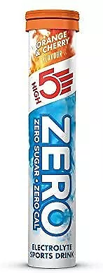 ZERO Electrolyte Hydration Tablets Added Vitamin C Orange Cherry 20 Tab Tube