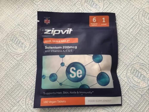 Zipvit Selenium 200mcg With Vitamins A,C & E 180 Vegan Tablets