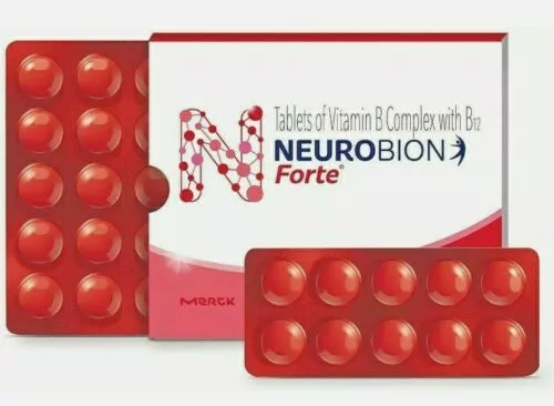 3 PACK Neurobion Forte 30 Tablets Vitamin B Complex With B12