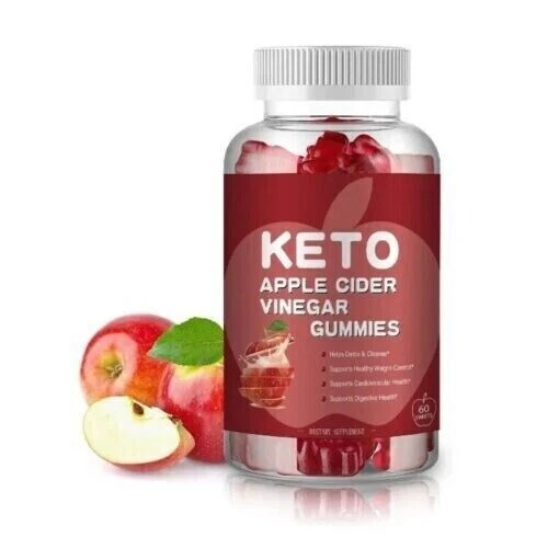1-pack PREMIUM Apple Cider Vinegar Gummies with Mother 100% Vegan