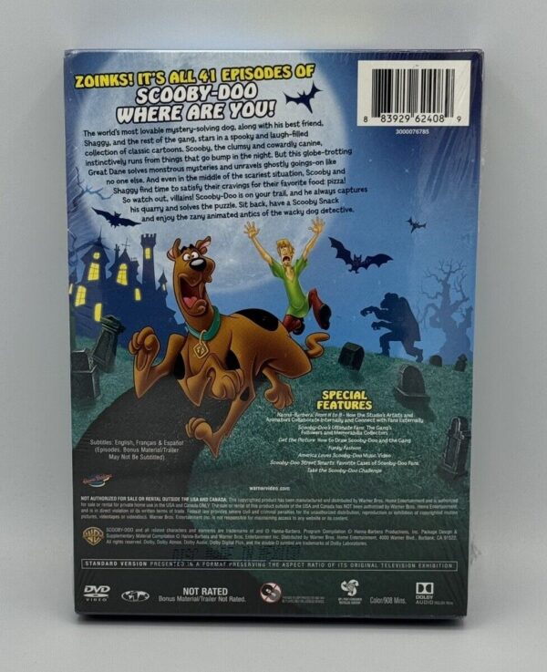 Scooby-Doo Where Are You - Complete Series DVD - 7-Disc Set - 41 Episodes Brand New - Image 2