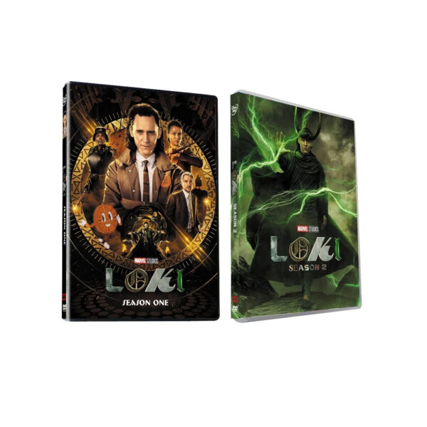 LOKI season/series 1-2 new SEALED PACK DVD box - Image 2