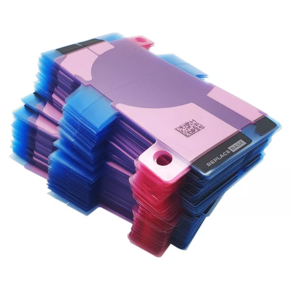 100x Battery Housing For Apple iPhone 13 Replacement Rear Adhesive Pack