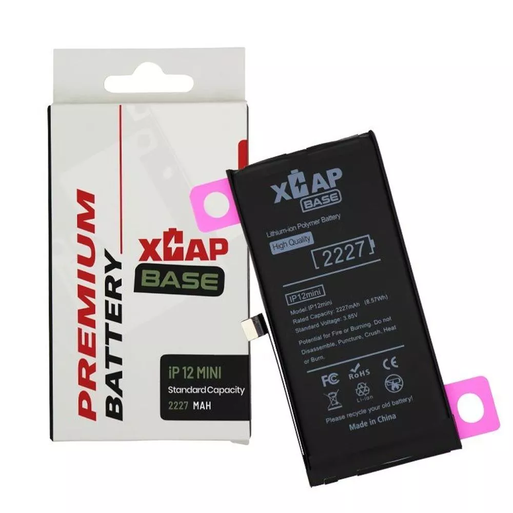 XCAP Premium Peformance Battery For Apple iPhone 12 Mini 2227mAh Replacement