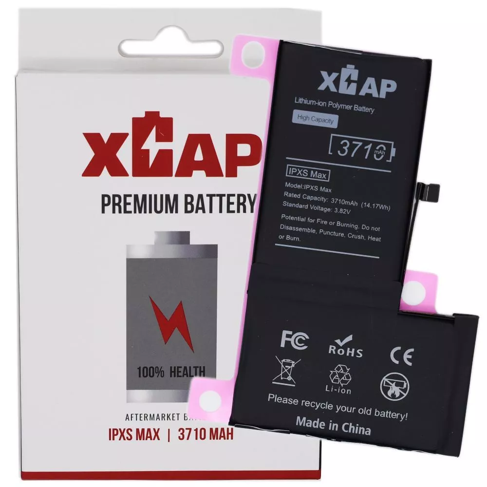 XCAP Replacement Battery For Apple iPhone XS Max 3710mAh Internal Repair Part