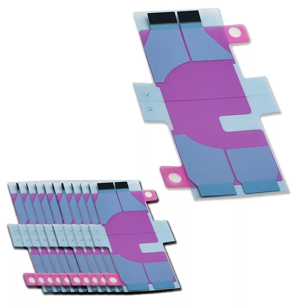 100x Battery Pull Removal Tabs For Apple iPhone XR With Adhesive Sticker Glue
