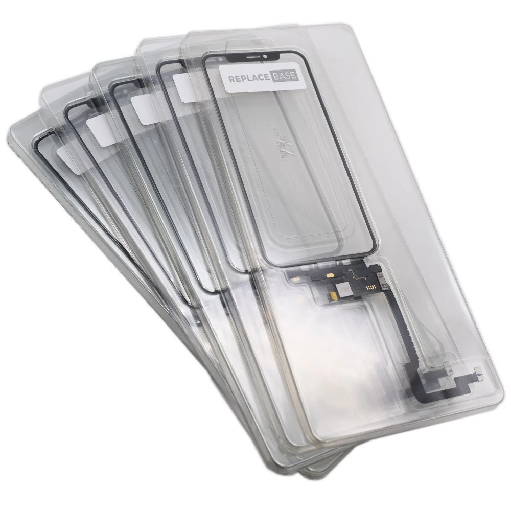 5x Digitizer Glass For Apple iPhone XS 3in1 OCA Replacement Touch Screen Flex