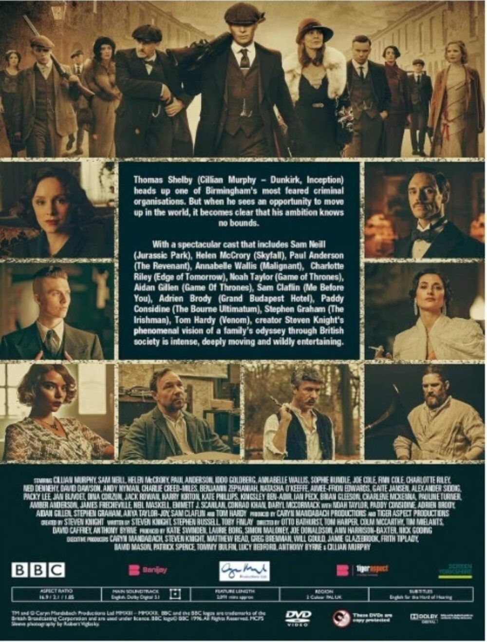Peaky Blinders: The Complete Collection [18] DVD Box Set Brand New - Image 2