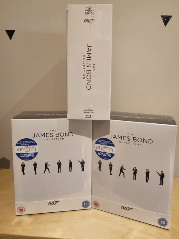 The James Bond Collection Blu-Ray Box Set 23 Disc Box Set New ! Region Free