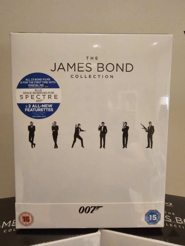 The James Bond Collection Blu-Ray Box Set 23 Disc Box Set New ! Region Free - Image 4