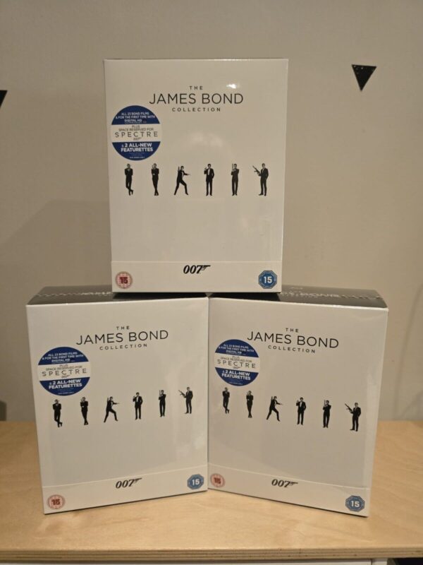 The James Bond Collection Blu-Ray Box Set 23 Disc Box Set New ! Region Free - Image 5