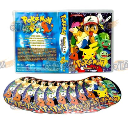 POKEMON (SEASON 1-5) - ANIME TV SERIES DVD (1-273 EPS) ENG DUB  Brand New - Image 2