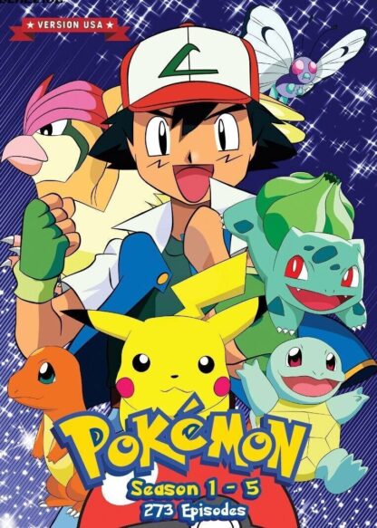 POKEMON (SEASON 1-5) - ANIME TV SERIES DVD (1-273 EPS) ENG DUB  Brand New - Image 3