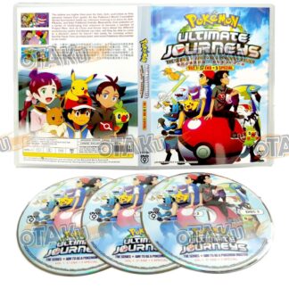 POKEMON ULTIMATE JOURNEYS : THE SERIES+AIM TO BE A POKEMON MASTER DVD(57 EPS+SP)  Brand New