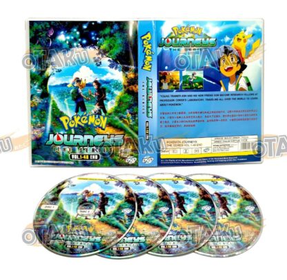 POKEMON JOURNEYS : THE SERIES - ANIME TV DVD (1-48 EPS) (ENG DUB)  Brand New