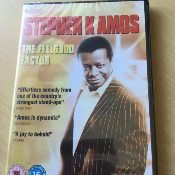  AND Stephen K Amos The Feel Good Factor DVD Stand Up Comedy Brand New