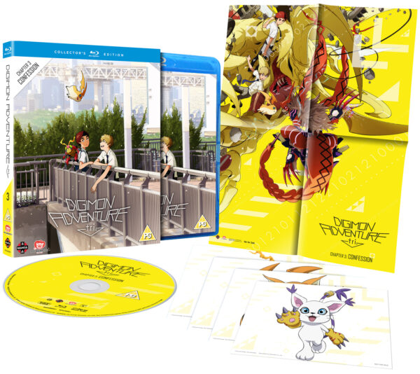 Digimon Adventure Tri: Chapter 3 - Confession Collector's Edition [PG] Blu-ray  Brand New